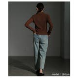 エッジを効かせたジャガードシャーリングポロトップス レディース ファッション | Sawa a la mode | 詳細画像18 