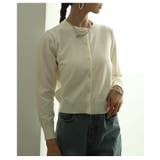 大人の必需品ベーシッククルーネックカーディガン レディース トップス | Sawa a la mode | 詳細画像8 