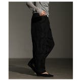 スタイリングに華を添えるリーフジャガードテーパードパンツ レディース ファッショ… | Sawa a la mode | 詳細画像4 