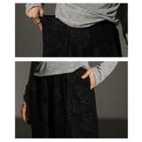 スタイリングに華を添えるリーフジャガードテーパードパンツ レディース ファッショ… | Sawa a la mode | 詳細画像5 