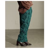 スタイリングに華を添えるリーフジャガードテーパードパンツ レディース ファッショ… | Sawa a la mode | 詳細画像12 