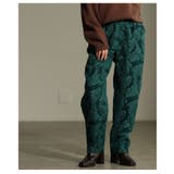 スタイリングに華を添えるリーフジャガードテーパードパンツ レディース ファッショ… | Sawa a la mode | 詳細画像14 