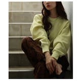 毎日着たくなるスウェットライクニットプルオーバー レディース ファッション | Sawa a la mode | 詳細画像8 