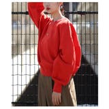 毎日着たくなるスウェットライクニットプルオーバー レディース ファッション | Sawa a la mode | 詳細画像18 