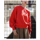 毎日着たくなるスウェットライクニットプルオーバー レディース ファッション | Sawa a la mode | 詳細画像22 