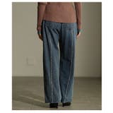 ヒトクセ添えるセンターラインストレートデニムパンツ レディース ファッション | Sawa a la mode | 詳細画像8 