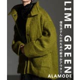 秋冬コーデを彩るスタンドネックコクーンジャケット レディース ファッション | Sawa a la mode | 詳細画像1