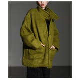 秋冬コーデを彩るスタンドネックコクーンジャケット レディース ファッション | Sawa a la mode | 詳細画像9