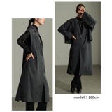 纏うだけで洗練さ引き立つロングジレジャケット レディース ファッション | Sawa a la mode | 詳細画像15 