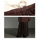 足下をドラマティックにするワイドシアーパンツ レディース ファッション | Sawa a la mode | 詳細画像5 