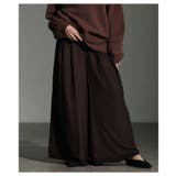 足下をドラマティックにするワイドシアーパンツ レディース ファッション | Sawa a la mode | 詳細画像12 