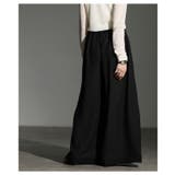 足下をドラマティックにするワイドシアーパンツ レディース ファッション | Sawa a la mode | 詳細画像17 