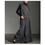 足下をエレガントに彩るプリーツ切替ワイドパンツ レディース ファッション | Sawa a la mode | 詳細画像11 