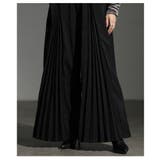 足下をエレガントに彩るプリーツ切替ワイドパンツ レディース ファッション | Sawa a la mode | 詳細画像21 