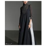 着るだけでスタイルアップするサイドラインサロペットスカート レディース | Sawa a la mode | 詳細画像2