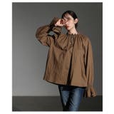 ドラマティック漂うベルスリーブフリルネックブラウス レディース ファッション | Sawa a la mode | 詳細画像4 