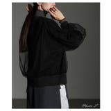 トレンドを羽織るチュールレイヤードライトブルゾン レディース ファッション | Sawa a la mode | 詳細画像2