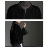 トレンドを羽織るチュールレイヤードライトブルゾン レディース ファッション | Sawa a la mode | 詳細画像5