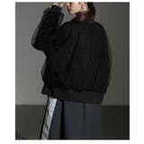 トレンドを羽織るチュールレイヤードライトブルゾン レディース ファッション | Sawa a la mode | 詳細画像20