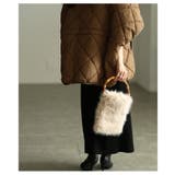 心ときめくフェイクファースクエアハンドバッグ レディース ファッション | Sawa a la mode | 詳細画像7 