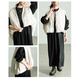 羽織るだけでコロンと可愛いバルーン中綿ベスト レディース ファッション | Sawa a la mode | 詳細画像17 