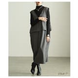 後ろ姿まで美しいマニッシュジャンパースカート レディース ワンピース | Sawa a la mode | 詳細画像2