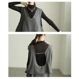 後ろ姿まで美しいマニッシュジャンパースカート レディース ワンピース | Sawa a la mode | 詳細画像5