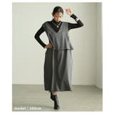 後ろ姿まで美しいマニッシュジャンパースカート レディース ワンピース | Sawa a la mode | 詳細画像7