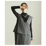 後ろ姿まで美しいマニッシュジャンパースカート レディース ワンピース | Sawa a la mode | 詳細画像9