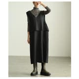 後ろ姿まで美しいマニッシュジャンパースカート レディース ワンピース | Sawa a la mode | 詳細画像12