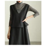 後ろ姿まで美しいマニッシュジャンパースカート レディース ワンピース | Sawa a la mode | 詳細画像18