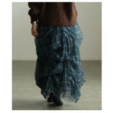 歩くたびに揺れ動くマルチパターンタックスカート レディース ファッション | Sawa a la mode | 詳細画像8