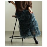 歩くたびに揺れ動くマルチパターンタックスカート レディース ファッション | Sawa a la mode | 詳細画像9