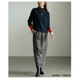 「差し色マジック」アクセントカラーニットトップス レディース ファッション | Sawa a la mode | 詳細画像7 