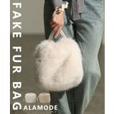 コロンと愛らしいフェイクファー巾着ハンドバッグ レディース ファッション | Sawa a la mode | 詳細画像1 