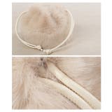 コロンと愛らしいフェイクファー巾着ハンドバッグ レディース ファッション | Sawa a la mode | 詳細画像7 