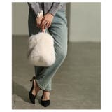 コロンと愛らしいフェイクファー巾着ハンドバッグ レディース ファッション | Sawa a la mode | 詳細画像13 