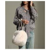 コロンと愛らしいフェイクファー巾着ハンドバッグ レディース ファッション | Sawa a la mode | 詳細画像17 