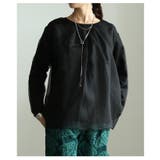 一枚で完成するオーガンジーレイヤードプルオーバー レディース トップス | Sawa a la mode | 詳細画像12
