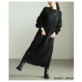 上品＆抜け感を演出する切替タックスリーブドロストワンピース レディース | Sawa a la mode | 詳細画像4 