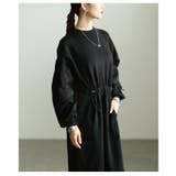 上品＆抜け感を演出する切替タックスリーブドロストワンピース レディース | Sawa a la mode | 詳細画像8 