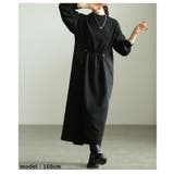 上品＆抜け感を演出する切替タックスリーブドロストワンピース レディース | Sawa a la mode | 詳細画像14 