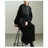 上品＆抜け感を演出する切替タックスリーブドロストワンピース レディース | Sawa a la mode | 詳細画像16 