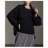 大人カジュアルに馴染むボリューム袖ダンボールプルオーバー レディース ファッション | Sawa a la mode | 詳細画像9 