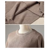 ゆるっとこなれるドルマンニットトップス レディース ファッション | Sawa a la mode | 詳細画像23 