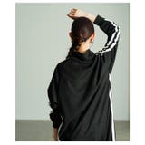 スポーティーMIXなサイドラインハーフジップワンピース レディース ファッション | Sawa a la mode | 詳細画像8 