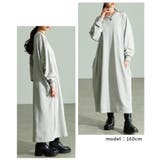 毎日着たくなるスウェットプルオーバーワンピース レディース ファッション | Sawa a la mode | 詳細画像15 