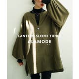 レディなスパイス加えたランタンスリーブフリースチュニック レディース ファッション | Sawa a la mode | 詳細画像1