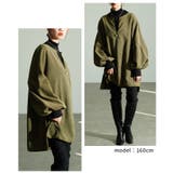 レディなスパイス加えたランタンスリーブフリースチュニック レディース ファッション | Sawa a la mode | 詳細画像10