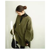 レディなスパイス加えたランタンスリーブフリースチュニック レディース ファッション | Sawa a la mode | 詳細画像13
